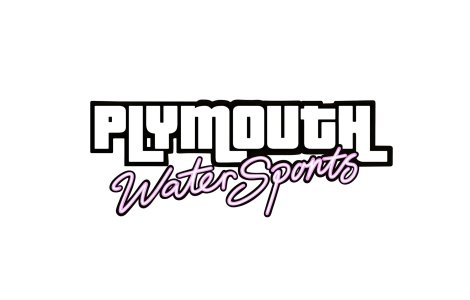 Logo with 'Plymouth WaterSports' on a green background.